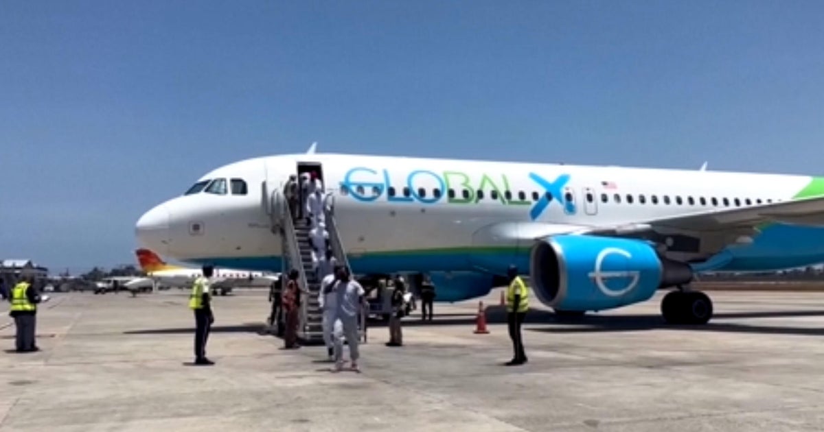 Plane carrying Haitian deportees from U.S.