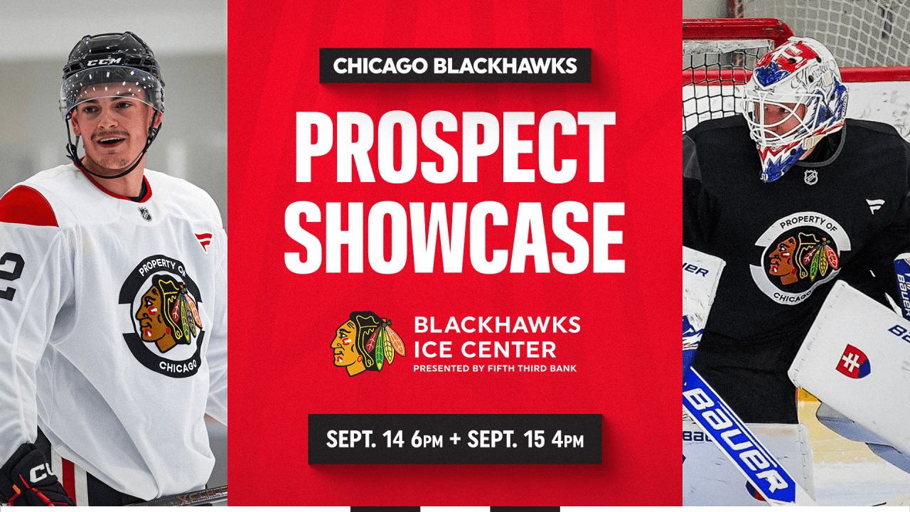 RELEASE: Blackhawks Announce 2026 Prospect Showcase Schedule and Roster