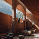 © Yumeng Zhu House WoQuanShanFang / Yinyuan Studio - Interior Photography, Wood, Brick