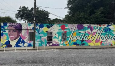 Jovita Moore mural returns after coffee shop paints over it – 95.5 WSB