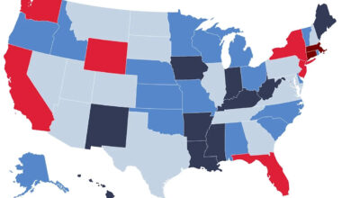 These Are the States Where $1 Million Annual Incomes Are Most and Least Common