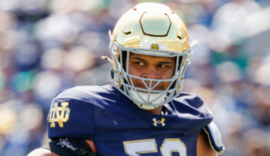 CJ Carr and Notre Dame's football facilities