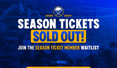 Sabres’ 2026-27 season tickets sold out – join the waitlist