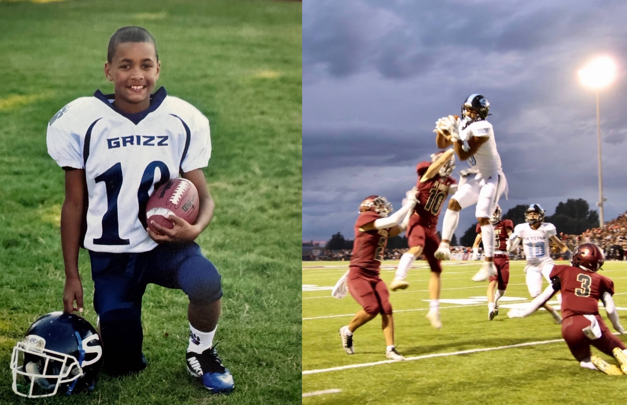 It didn't take long for Sadiq to grow into an unstoppable force at Skyline High School.