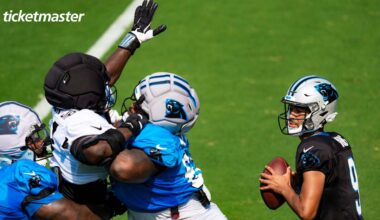 Joint Practice Observations: Texans defense causes Panthers problems