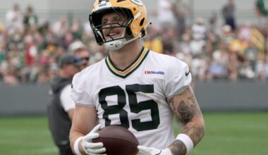 Tucker Kraft’s triumphant return to 11-on-11 and more observations from Packers camp