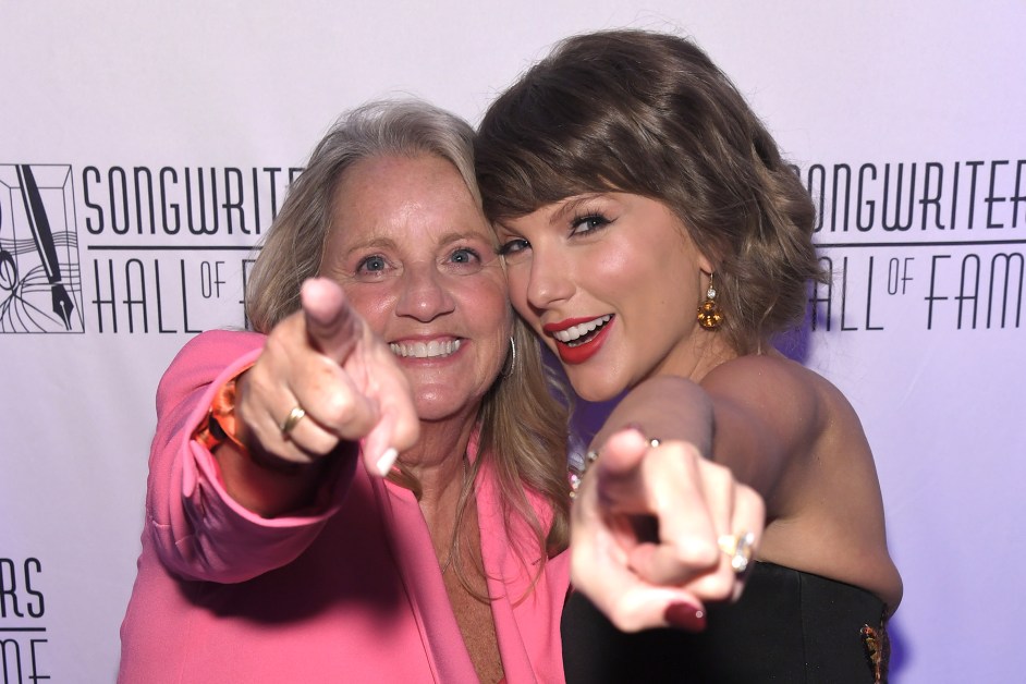 Liz Rose and Taylor Swift attend the 2026 Songwriters Hall Of Fame Induction Ceremony at The New York Marriott Marquis on June 11, 2026 in New York City.