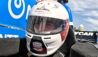 ‘This is insane’: Logan Thompson and Matt Roy take high-speed lap in Indy cars down Pennsylvania Avenue ahead of Freedom 250 Grand Prix