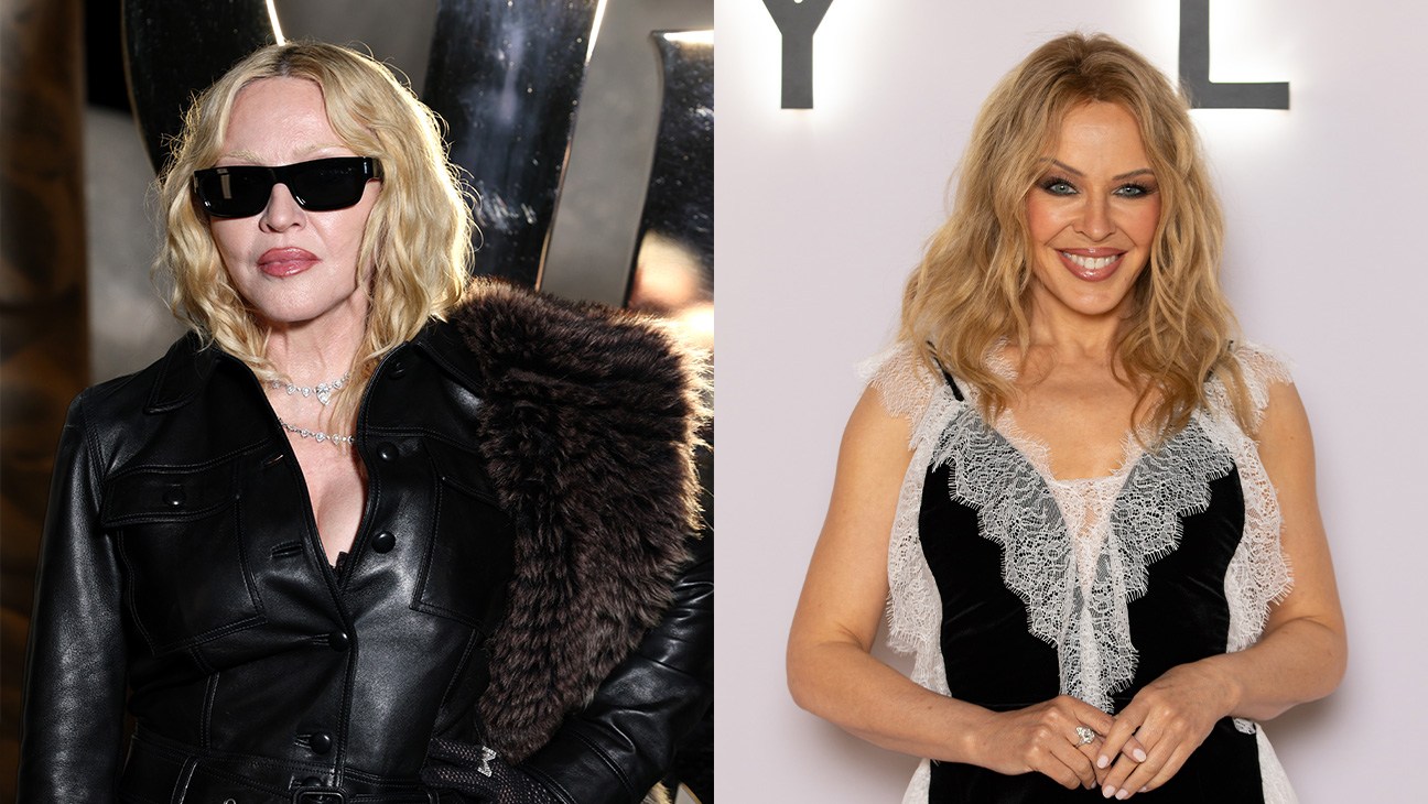 Madonna and Kylie Minogue
