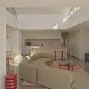 © Sean Fennessy Maribyrnong I House / Studio Ceravolo - Interior Photography, Living Room, Wood, Chair