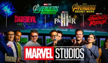 Marvel Studios upcoming movies and shows, Comic-Con actors on stage