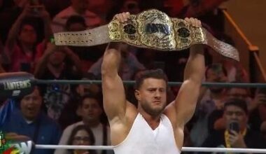 MJF returns with his world title to call out AEW’s ‘fake main event’ at Wembley Stadium