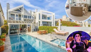 Joni Mitchell's beachfront Malibu mansion goes on the market for whopping price