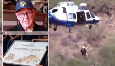 Disney animator Glen Keane thanks resucers after Mummy Mountain hike