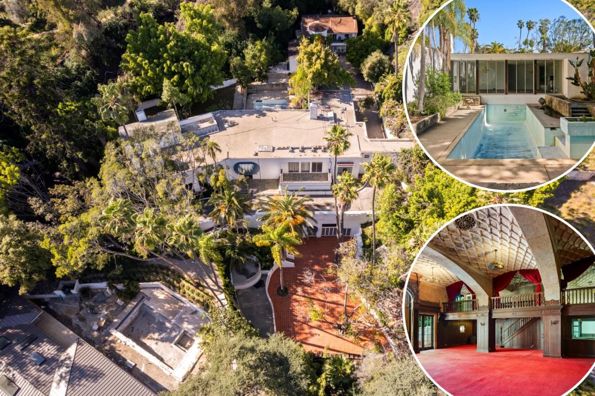 $16.9M listing for Old Hollywood mansion is exposes bitter family feud