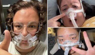 ‘CPAP baddies’ are making wearing a sleep apnea mask cool