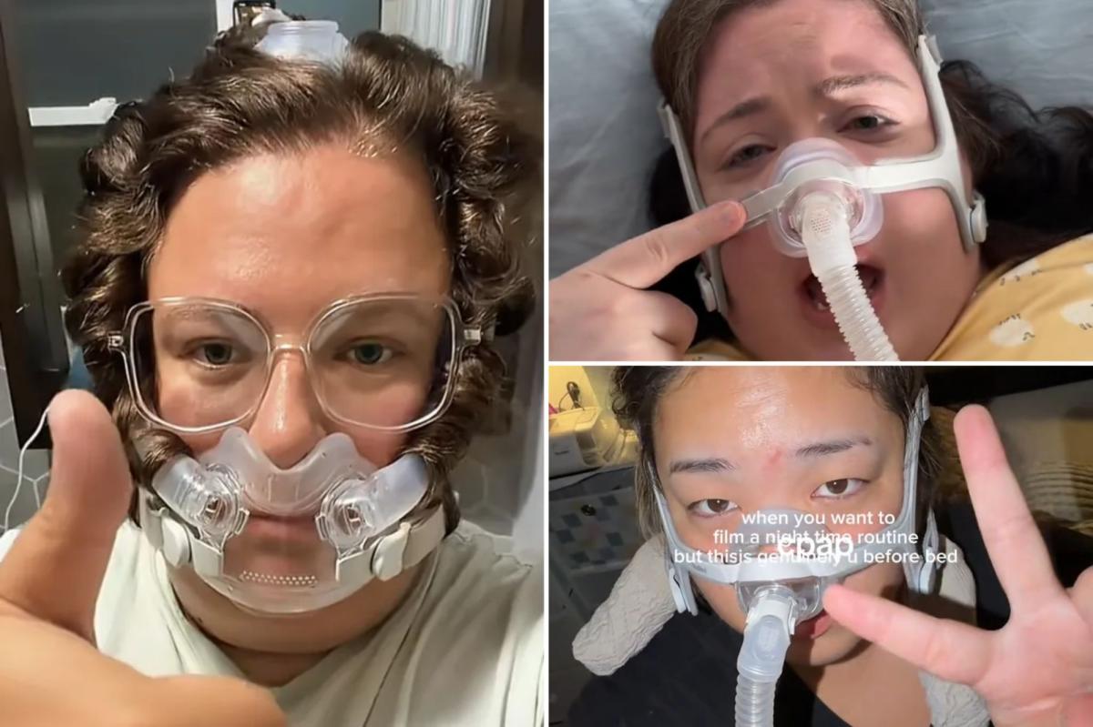 ‘CPAP baddies’ are making wearing a sleep apnea mask cool