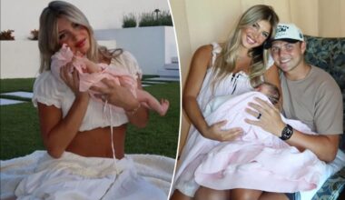 Zach Wilson, wife celebrate daughter's first month after she arrived 7 weeks early