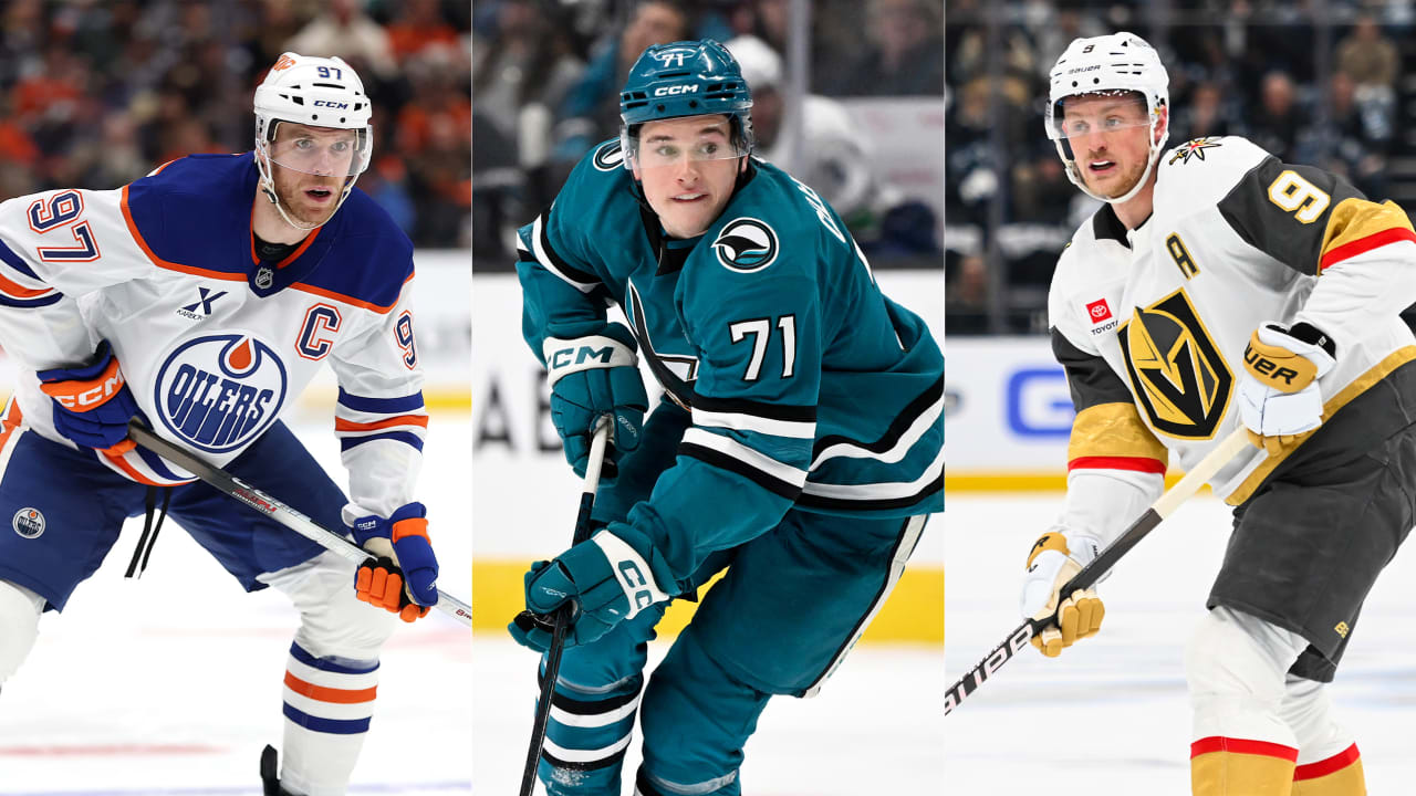 McDavid, Celebrini, Eichel among NHL Network's top 20 centers