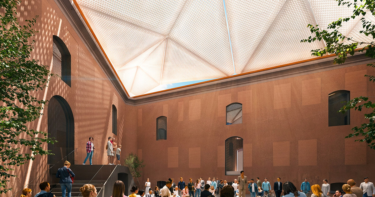 carlo ratti associati previews a kinetic canopy for modena’s former hospital