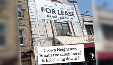 ‘For Lease’ Sign Sparks Questions About Empire Kosher’s Future