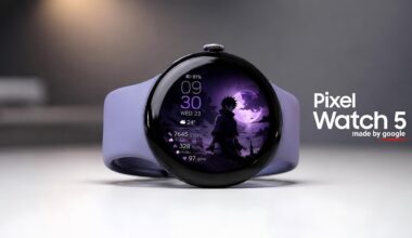 Official teaser image of the Google Pixel Watch 5.