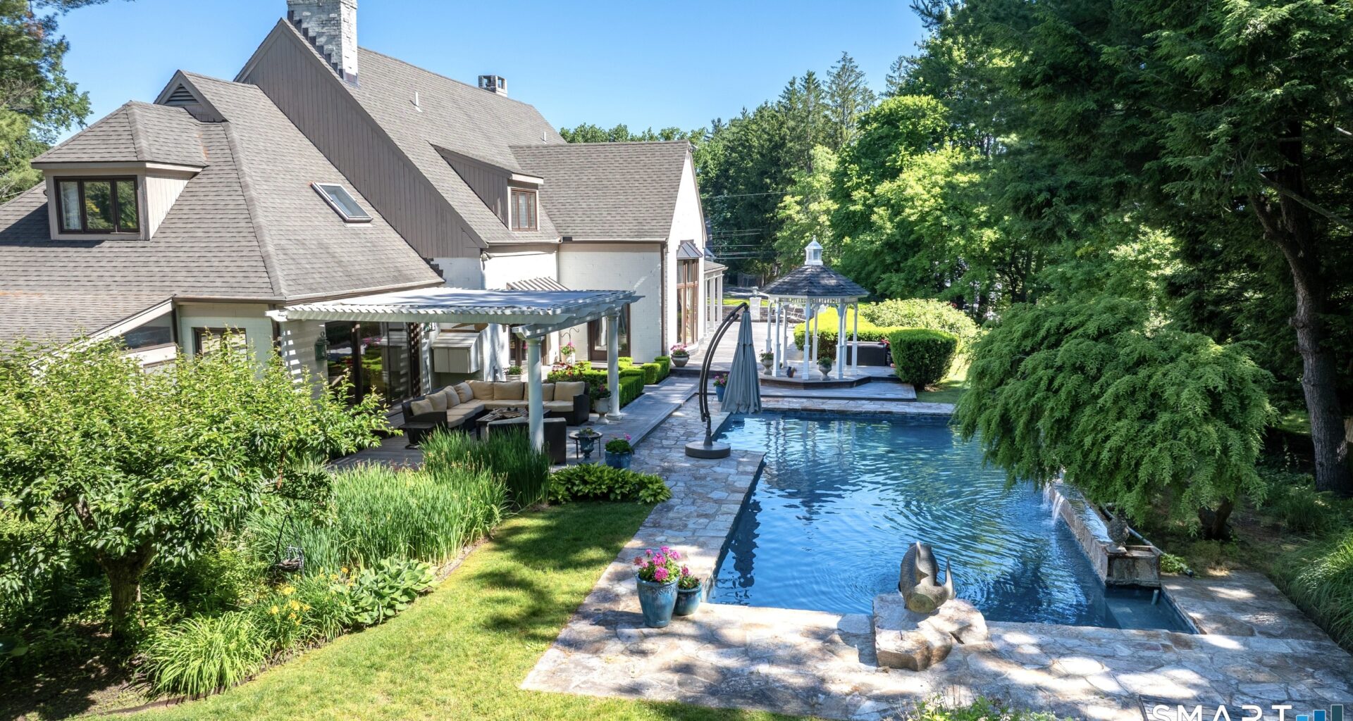 Property of week: Luxurious CT Tudor with home theater and pool