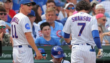 Dansby Swanson headed to IL after exiting Chicago Cubs' loss