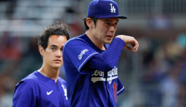 Dodgers' Sasaki to go on IL after exiting start with blister