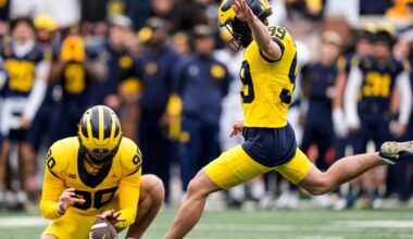 The frontrunners to start at kicker and punter for Michigan Football