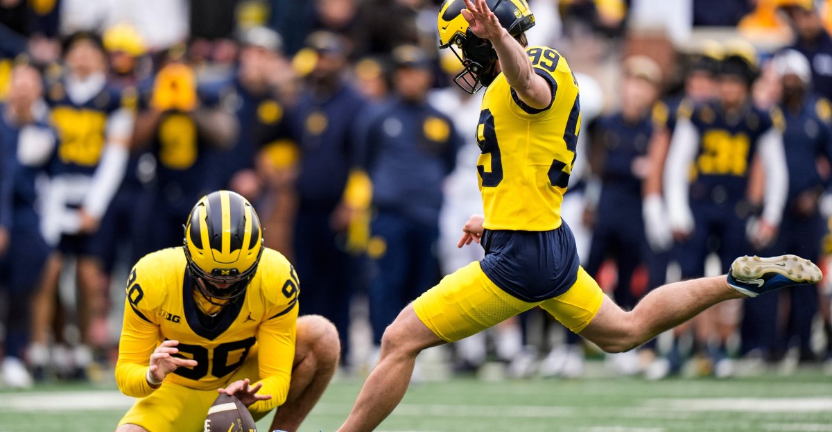 The frontrunners to start at kicker and punter for Michigan Football