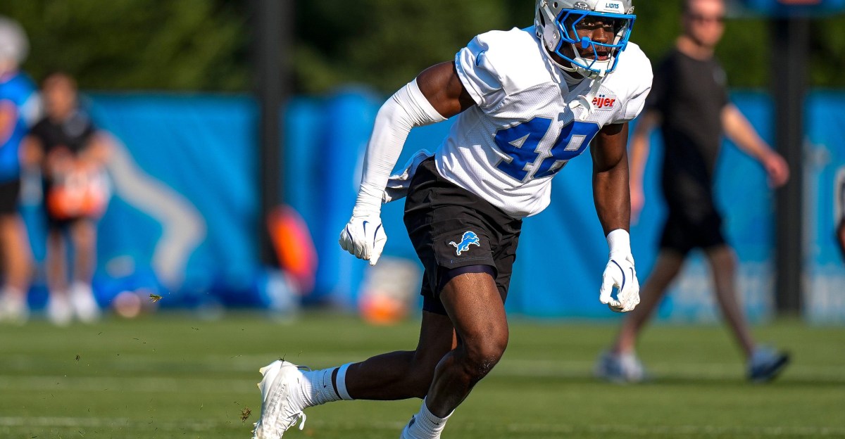 Lions training camp scrimmage notes: UDFA shines among strong LB performance