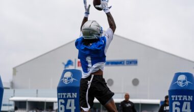 Detroit Lions injury news: Jameson Williams returns, Sam LaPorta out