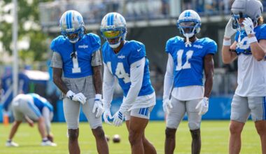 Detroit Lions updated depth chart: Preseason Game 2 vs. Commanders
