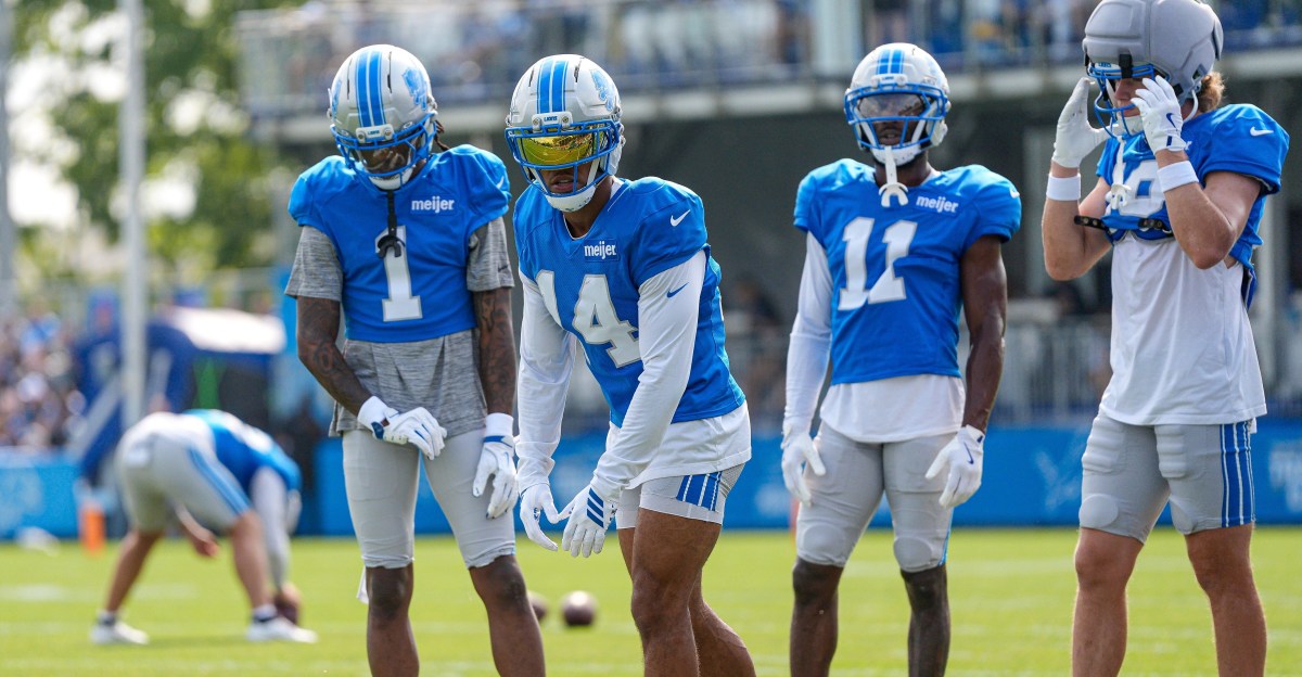 Detroit Lions updated depth chart: Preseason Game 2 vs. Commanders