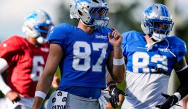 Sam LaPorta injury update: Lions unsure if TE will miss start to season