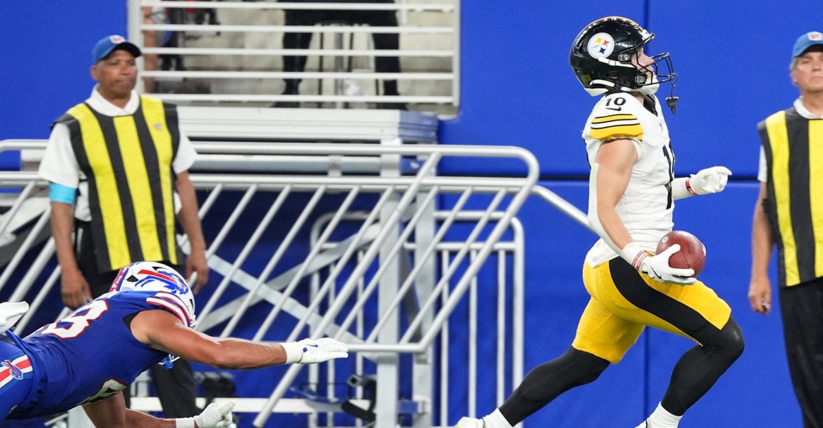 Kaden Wetjen makes splash play, Steelers close preseason with loss to Bills