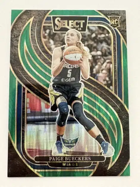 2025 Select WNBA Premier Level Silver/Colored Prizm Paige Bueckers