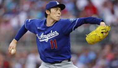Roki Sasaki exits Dodgers start after 66 pitches due to a blister