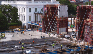 New details of plans for the Kennedy Center and White House ballroom include columns carved in Italy, plaza named for Trump