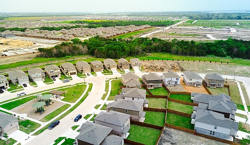 A master-planned community along Highway 380 in Princeton, Texas.