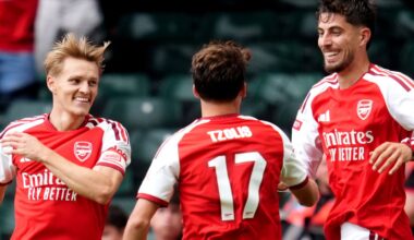 Arsenal 3-0 Man City: Riccardo Calafiori, Kai Havertz and Martin Odegaard take Gunners to Community Shield win in Cardiff | Football News