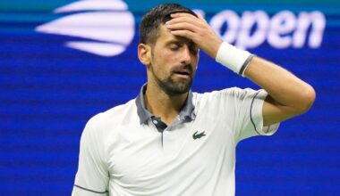Novak Djokovic went down to Mariano Navone in an epic first-round encounter at the US Open