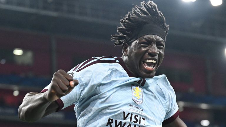 Brian Madjo announced himself to Aston Villa with a goal against PSG in the Super Cup