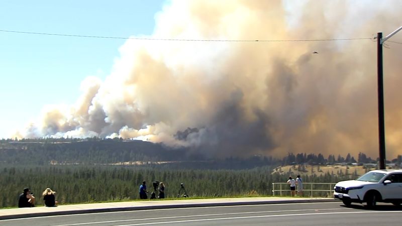 Live updates: Washington wildfires in Spokane County; hundreds of structures destroyed