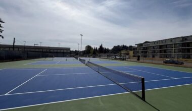 Ribbon cutting ceremony set for $170K tennis court renovation