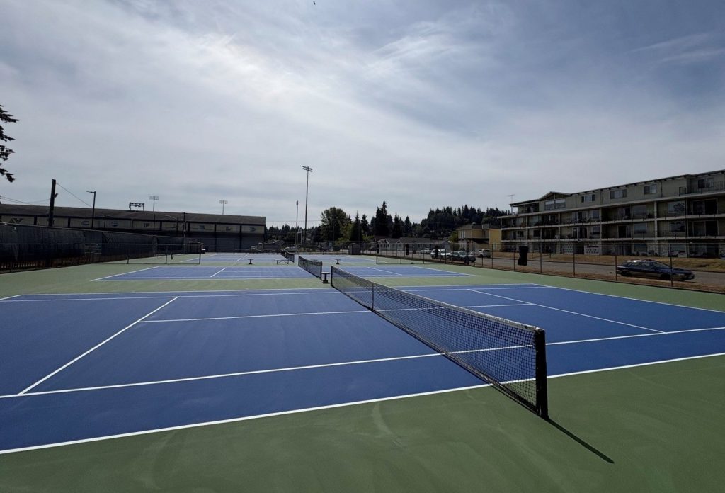 Ribbon cutting ceremony set for $170K tennis court renovation