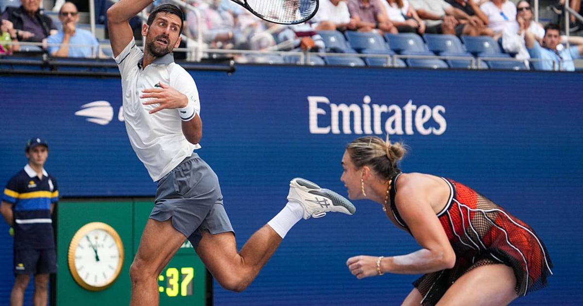 U.S. Open mixed doubles live updates: Latest as Djokovic, Sabalenka lose in first-round tiebreak