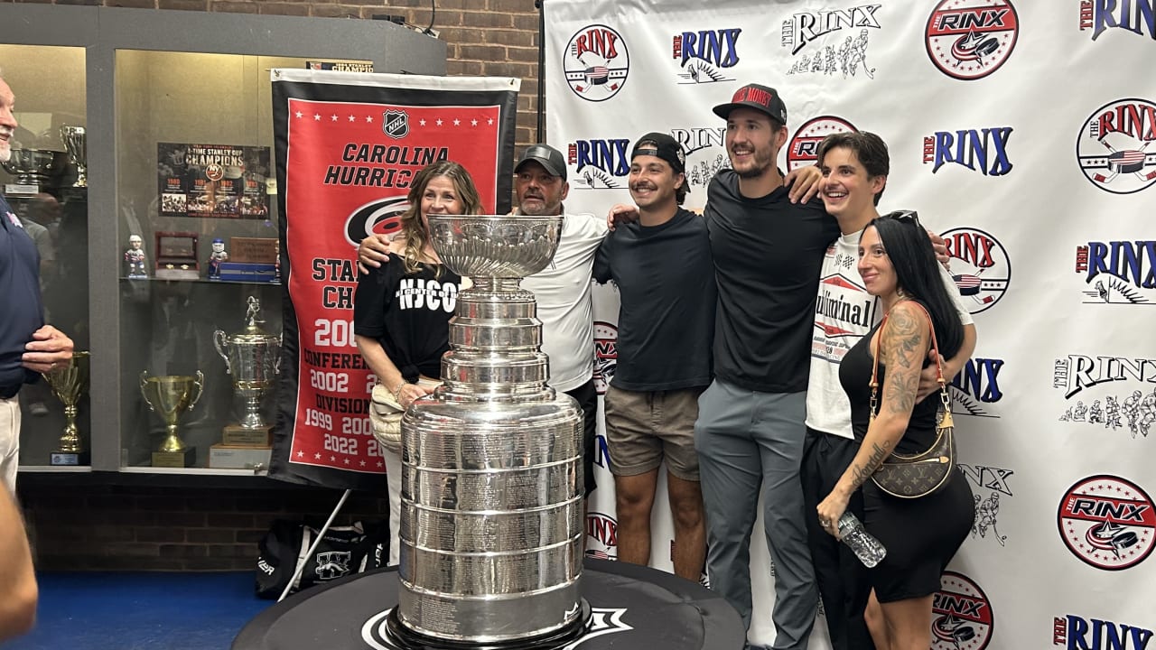 Bussi brings Stanley Cup to childhood rink on Long Island