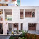 Courtesy of NODE Architecture & Urbanism Ultra-small Infrastructure Buildings / NODE Achitecture & Urbanism - Exterior Photography, Facade, Door, Balcony